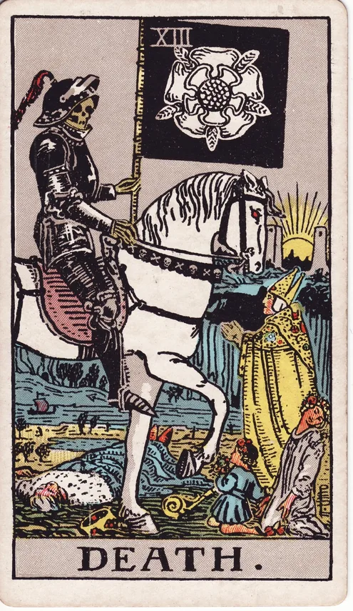 Death, Rider-Waite-Smith tarot card
