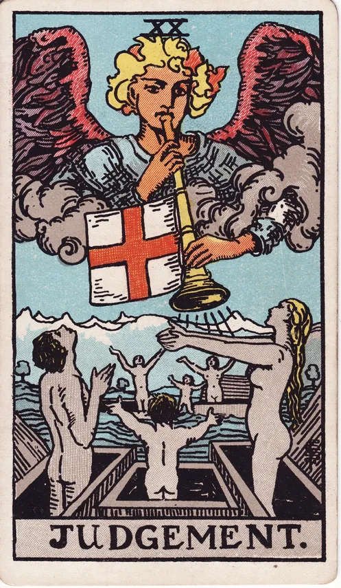 Judgement, Rider-Waite-Smith tarot card