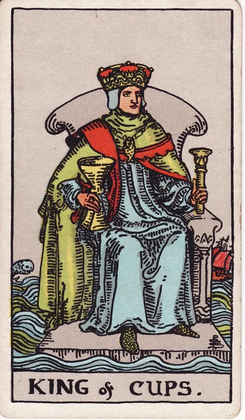 King of Cups, Rider-Waite-Smith tarot card