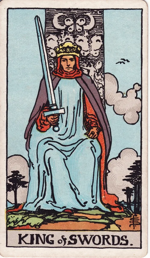King of Swords, Rider-Waite-Smith tarot card
