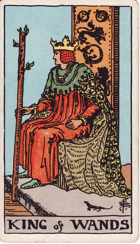 King of Wands, Rider-Waite-Smith tarot card