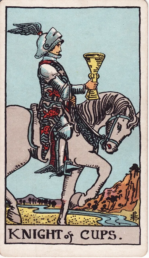 Knight of Cups, Rider-Waite-Smith tarot card