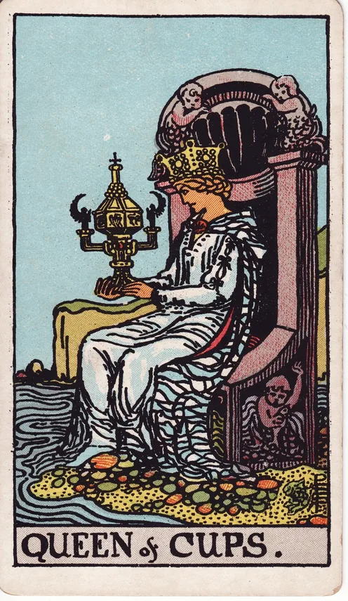 Queen of Cups, Rider-Waite-Smith tarot card