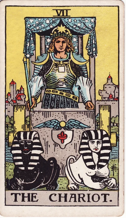 The Chariot, Rider-Waite-Smith tarot card