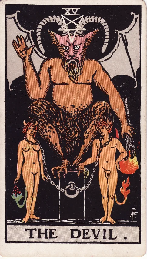 The Devil, Rider-Waite-Smith tarot card