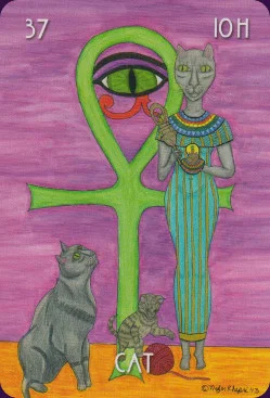 Egyptian Lenormand cover
