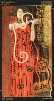 Golden Tarot of Klimt cover