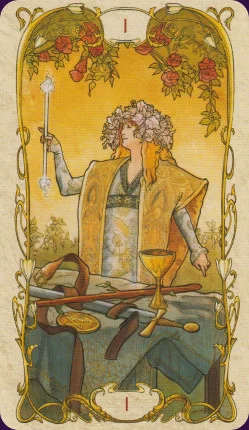 Tarot Mucha cover