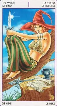 Witchy Tarot Mini cover
